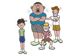 嘲笑のイラスト