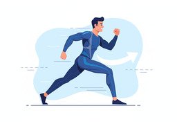 向前のイラスト