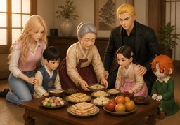 명절のイラスト