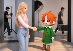 modeloのイラスト