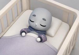 安静のイラスト