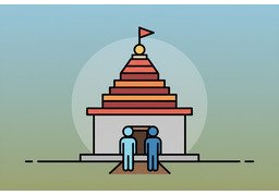 庙のイラスト