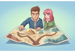分歧のイラスト