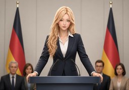 Kanzlerinのイラスト