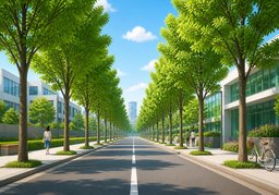 가로수のイラスト