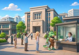首府のイラスト