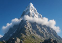 高山のイラスト