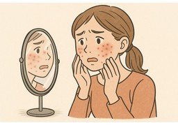 皮肤のイラスト