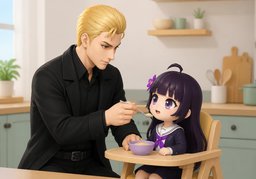 单亲のイラスト