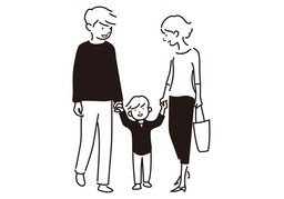 靠のイラスト