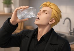 찬물のイラスト