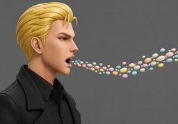 滔滔不绝のイラスト