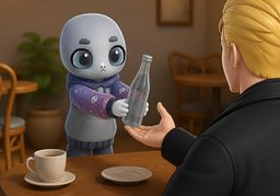 botellaのイラスト