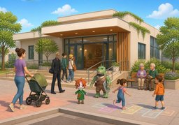 comunitarioのイラスト