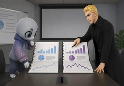 confronterのイラスト