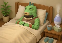 休养のイラスト