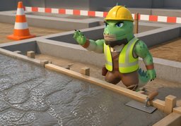 Betonのイラスト