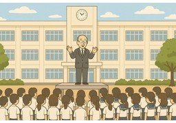 校长のイラスト