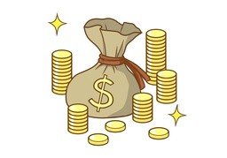 Dollarのイラスト