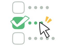 点击のイラスト
