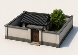Illustration for 围墙 (wall)
