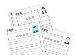 报名表のイラスト