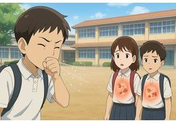 감염のイラスト