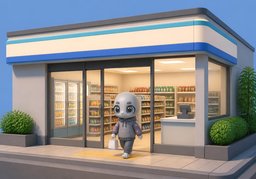 便利店のイラスト
