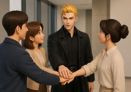 신뢰のイラスト