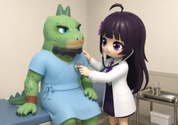 진찰のイラスト