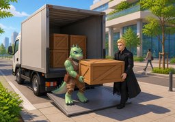 déchargerのイラスト
