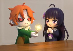 답변のイラスト