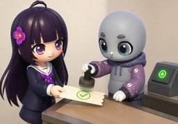유효のイラスト