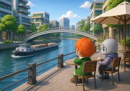 fleuveのイラスト