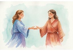 수고하다のイラスト