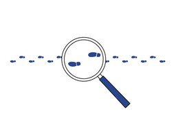 放大のイラスト