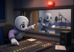 radiofónicoのイラスト