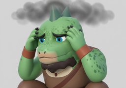 烦恼のイラスト