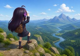 Ausblickのイラスト