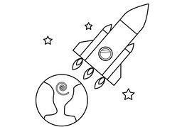 飞船のイラスト