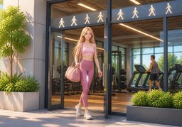 gimnasioのイラスト