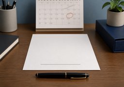 unterschreibenのイラスト