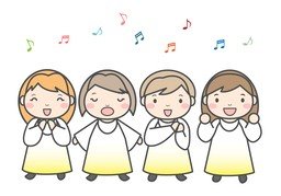 合唱のイラスト