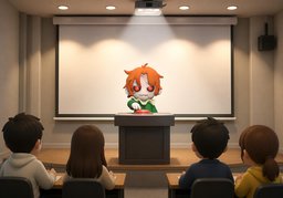 Illustration for 开课 (start classes)