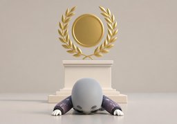 五体投地のイラスト