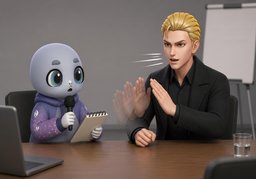 beantwortenのイラスト