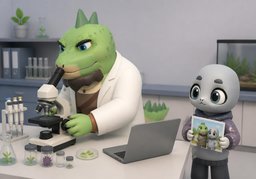 Illustration for biologiste (biologist)