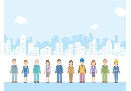 사회적のイラスト