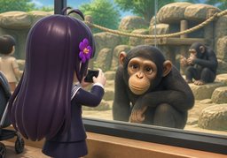 chimpancéのイラスト