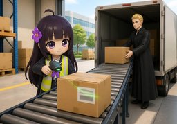 despacharのイラスト